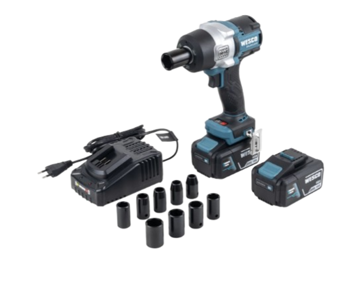 Chave Impacto Brushless 700NM 1/2" WS2392K2 WESCO