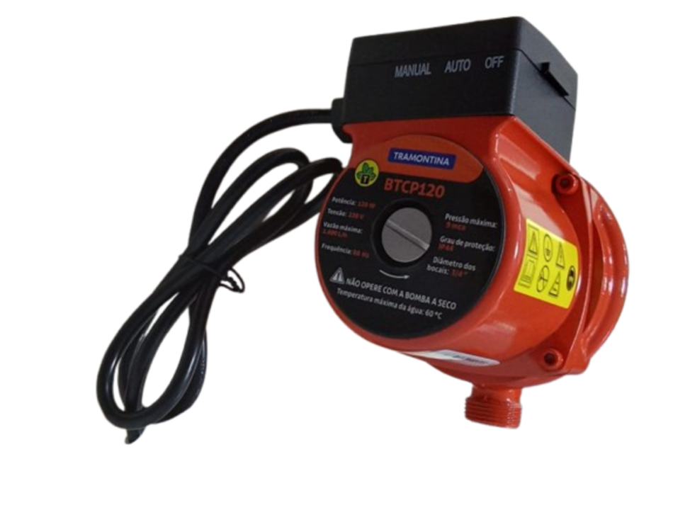 Bomba Pressurizadora 220V BTCP120 TRAMONTINA