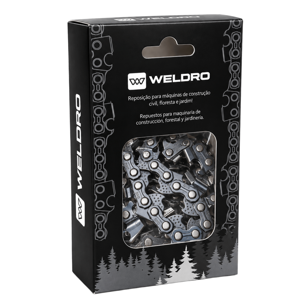 Corrente Para Motosserras 3/8 0.58” 1.5mm Weldro
