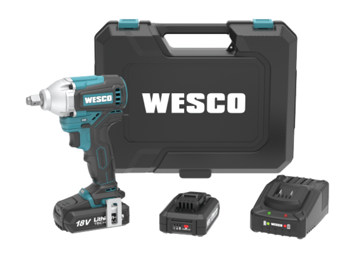 Chave Impacto 300NM 1/2" Brushless WS2382K2 WESCO