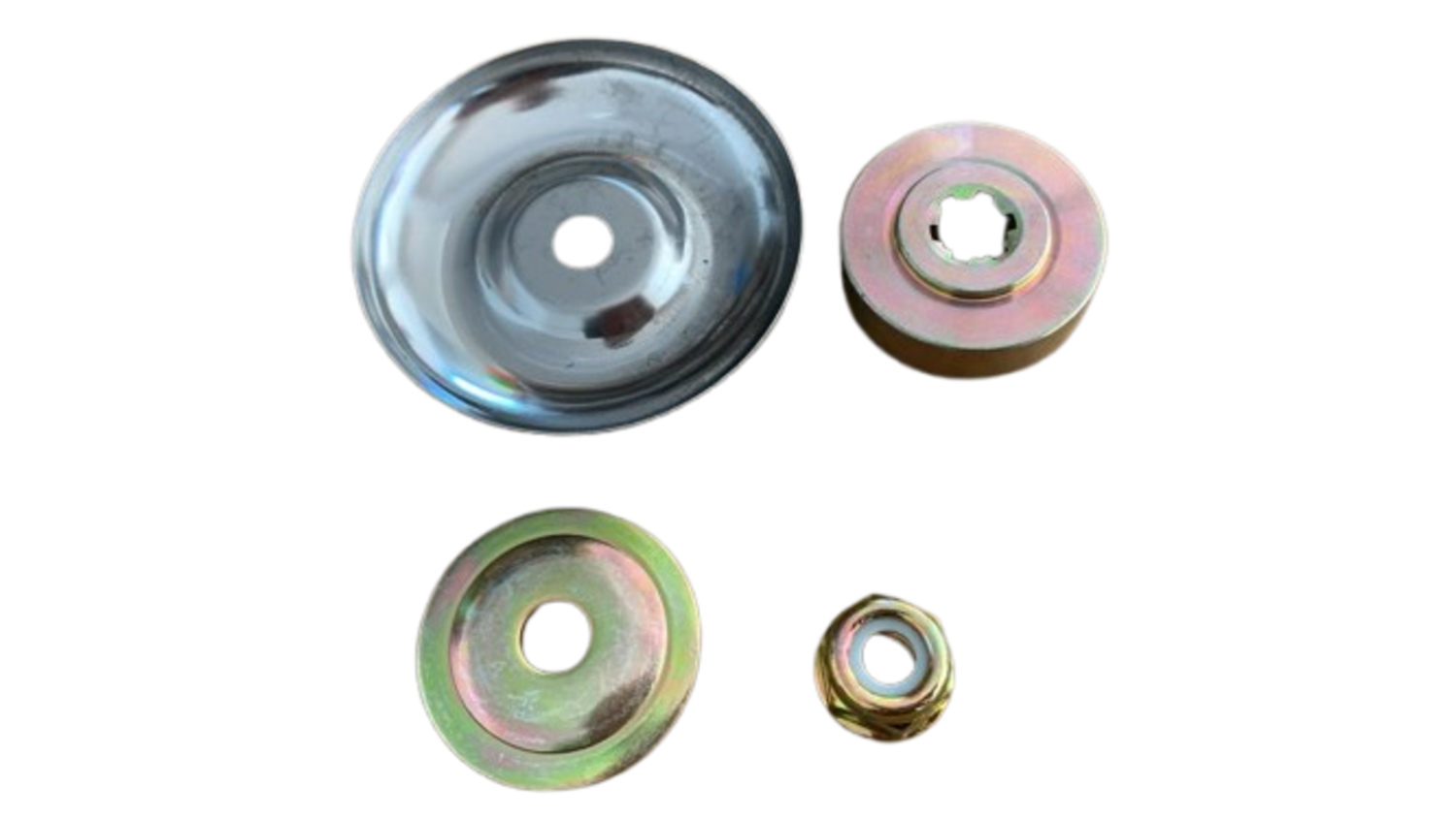 Kit Flanges Porca da Transmissão Roçadeiras Multimarcas