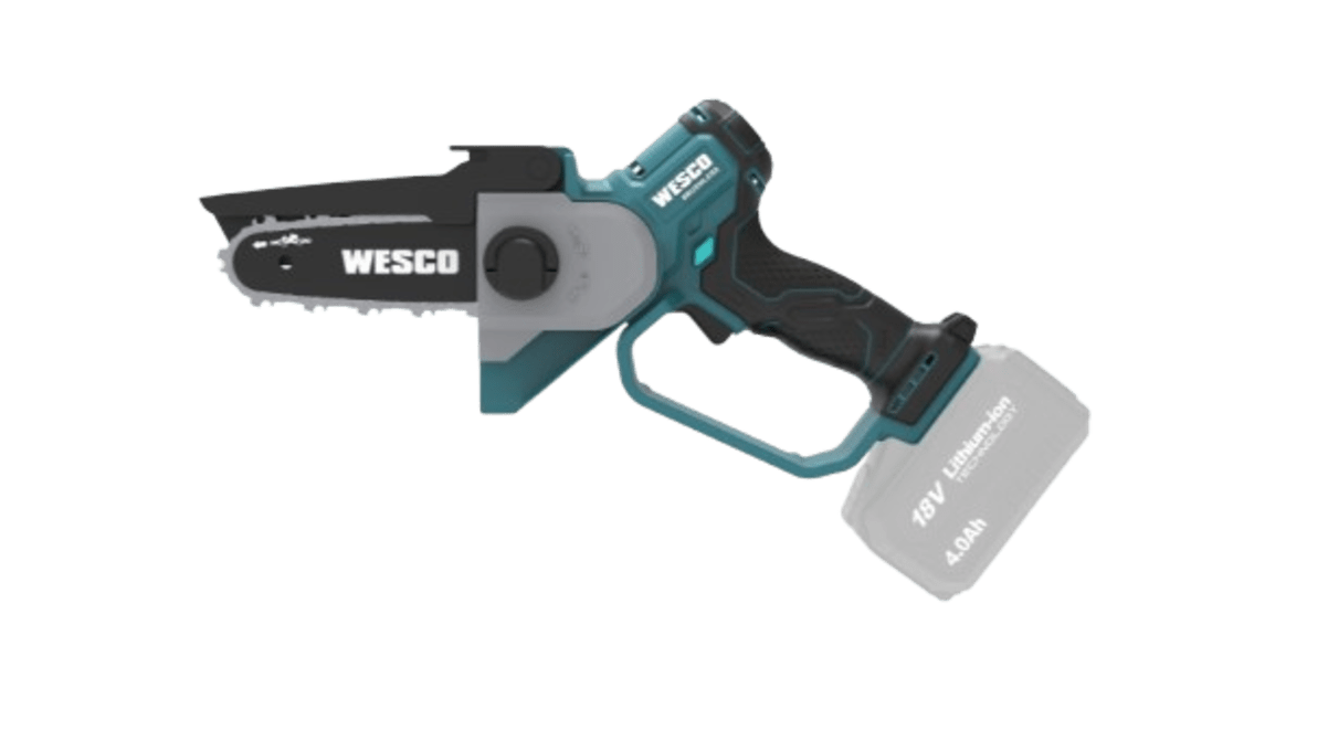 Mini Motosserra Bateria Brushless 18V WS8305.9 WESCO