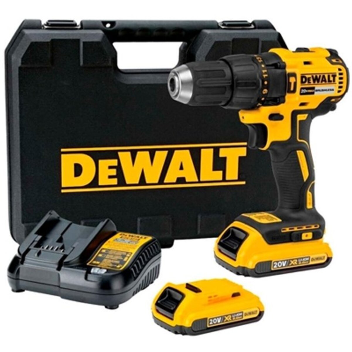 Parafusadeira Furadeira de Impacto 1/2" 13mm 20V DEWALT