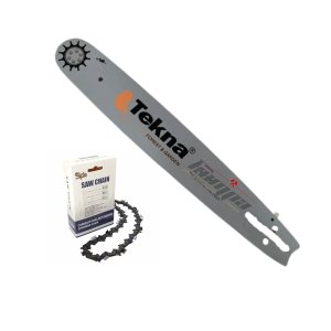 Sabre e Corrente 22 Dentes 3/8 Para Motosserras Stihl 170 180